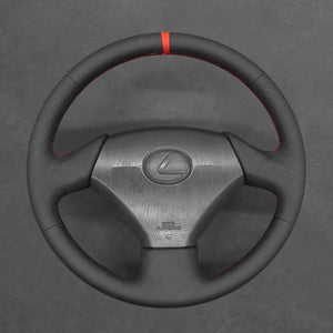 Griffowl Steering Wheel Cover for Tailored Coupe Lexus SC 300 SC 400 SC300 SC400 1999 2000. Elevate your interior with Griffowl's wrap and stitch kit.
