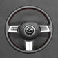 Griffowl Steering Wheel Cover for Tailored Coupe Mazda MX-5 MX 5 RX-8 RX 82006-2014. Hand-sewn kit for drivers seeking precision and comfort.