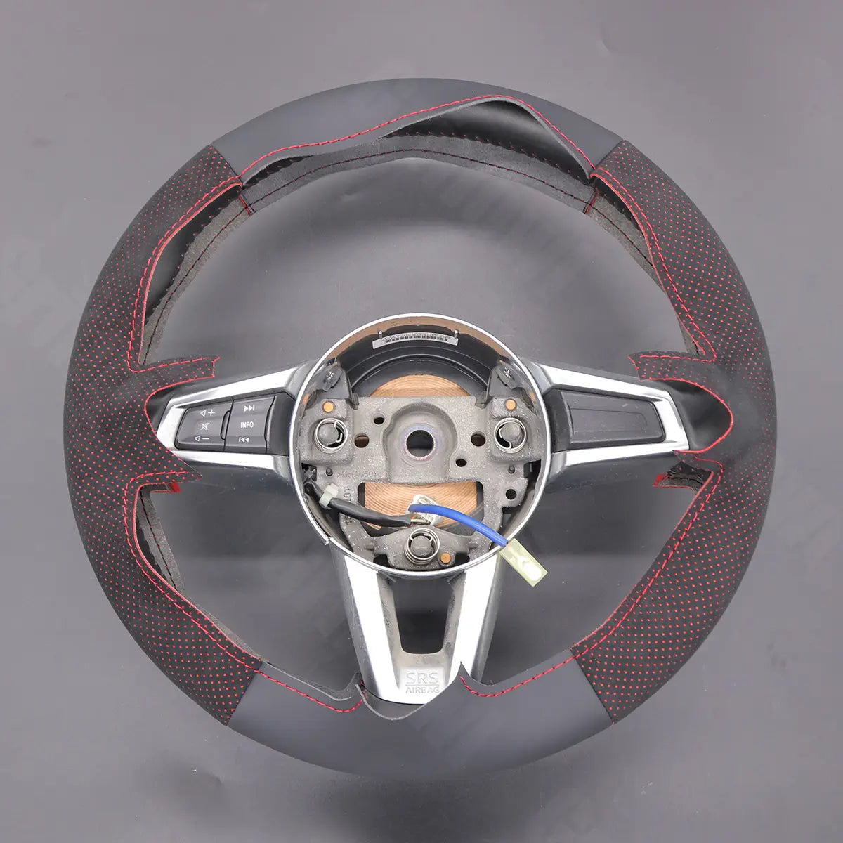Griffowl Steering Wheel Cover for Tailored Coupe Mazda MX-5 MX 52016-2023. Perfect grip with our steering wheel wrap and custom interior touch.