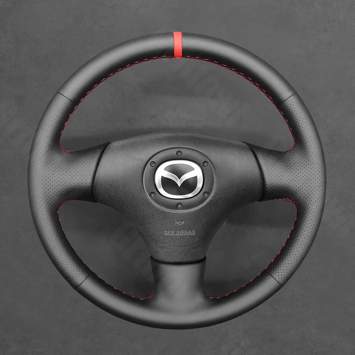 Griffowl Steering Wheel Cover for Tailored Coupe Mazda MX-5 MX5 Miata NB Protege5 RX-7 1999-2005. Hand-sewn DIY kit blends grip, function, and style inside.