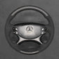 Griffowl Steering Wheel Cover for Tailored Coupe Mercedes Benz C209 C219 W211 R230 AMG 2003-2009. Hand-sewn DIY kit blends grip, function, and style inside.