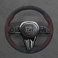 Griffowl Steering Wheel Cover for Tailored Coupe Nissan GT-R GTR 2017-2025. Perfect grip with our steering wheel wrap and custom interior touch.
