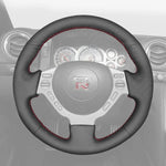 Griffowl Steering Wheel Cover for Tailored Coupe Nissan GTR GT-R Nismo 2008-2016. For refined interior upgrades using our wrap and stitch kit.
