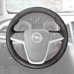 Griffowl Steering Wheel Cover for Tailored Coupe Opel Cascada 2013-2019. Perfect grip with our steering wheel wrap and custom interior touch.
