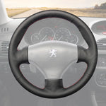 Griffowl Steering Wheel Cover for Tailored Coupe Peugeot 206 CC 2001-2007. Perfect grip with our steering wheel wrap and custom interior touch.