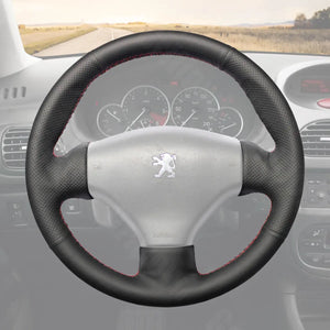 Griffowl Steering Wheel Cover for Tailored Coupe Peugeot 206 CC 2001-2007. Perfect grip with our steering wheel wrap and custom interior touch.