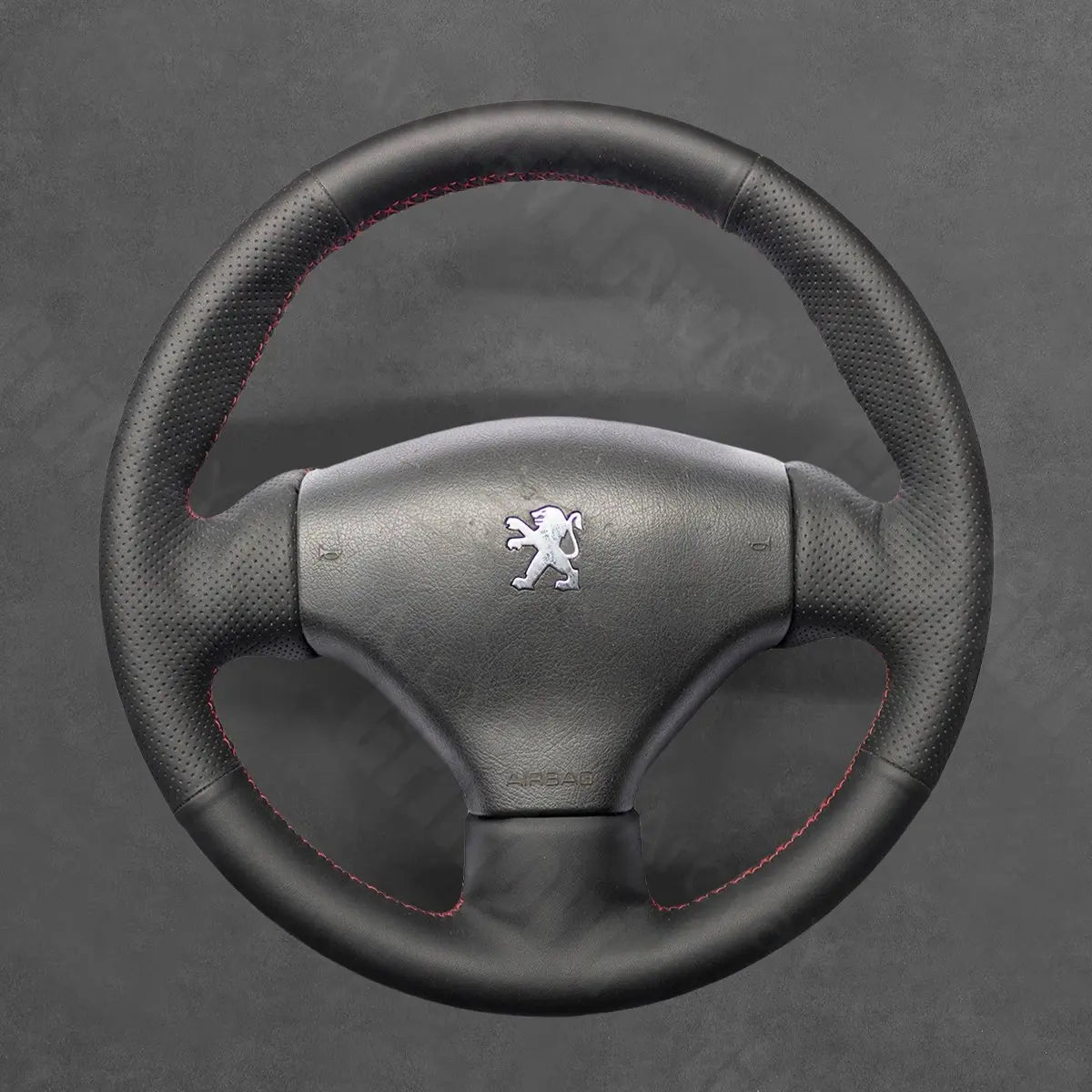 Griffowl Steering Wheel Cover for Tailored Coupe Peugeot 206 CC 2001-2007. Perfect grip with our steering wheel wrap and custom interior touch.