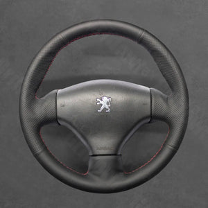 Griffowl Steering Wheel Cover for Tailored Coupe Peugeot 206 CC 2001-2007. Perfect grip with our steering wheel wrap and custom interior touch.
