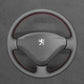 Griffowl Steering Wheel Cover for Tailored Coupe Peugeot 207 CC 2007-2012. Perfect grip with our steering wheel wrap and custom interior touch.