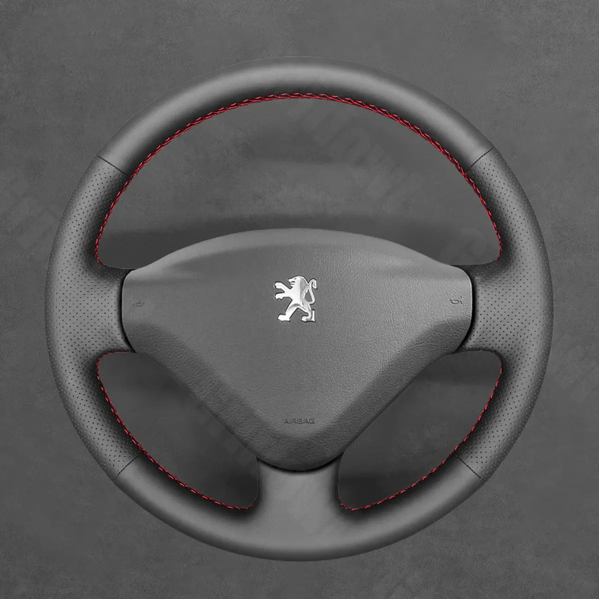 Griffowl Steering Wheel Cover for Tailored Coupe Peugeot 207 CC 2007-2012. Perfect grip with our steering wheel wrap and custom interior touch.
