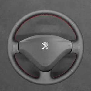 Griffowl Steering Wheel Cover for Tailored Coupe Peugeot 207 CC 2007-2012. Perfect grip with our steering wheel wrap and custom interior touch.