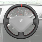 Griffowl Steering Wheel Cover for Tailored Coupe Peugeot 207 CC 2007-2012. Perfect grip with our steering wheel wrap and custom interior touch.