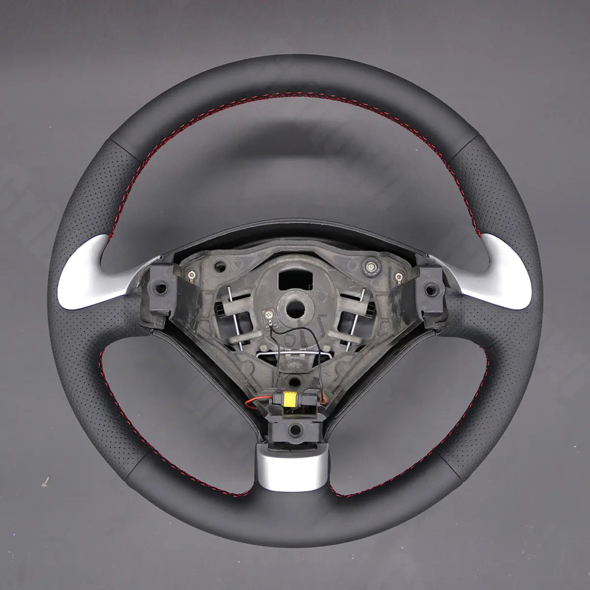 Griffowl Steering Wheel Cover for Tailored Coupe Peugeot 307 CC 407 SW 2004-2008. For refined interior upgrades using our wrap and stitch kit.
