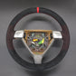 Griffowl Steering Wheel Cover for Tailored Coupe Porsche 911 997 Boxster Cayman 987 2005-2009. Elevate your interior with Griffowl's wrap and stitch kit.
