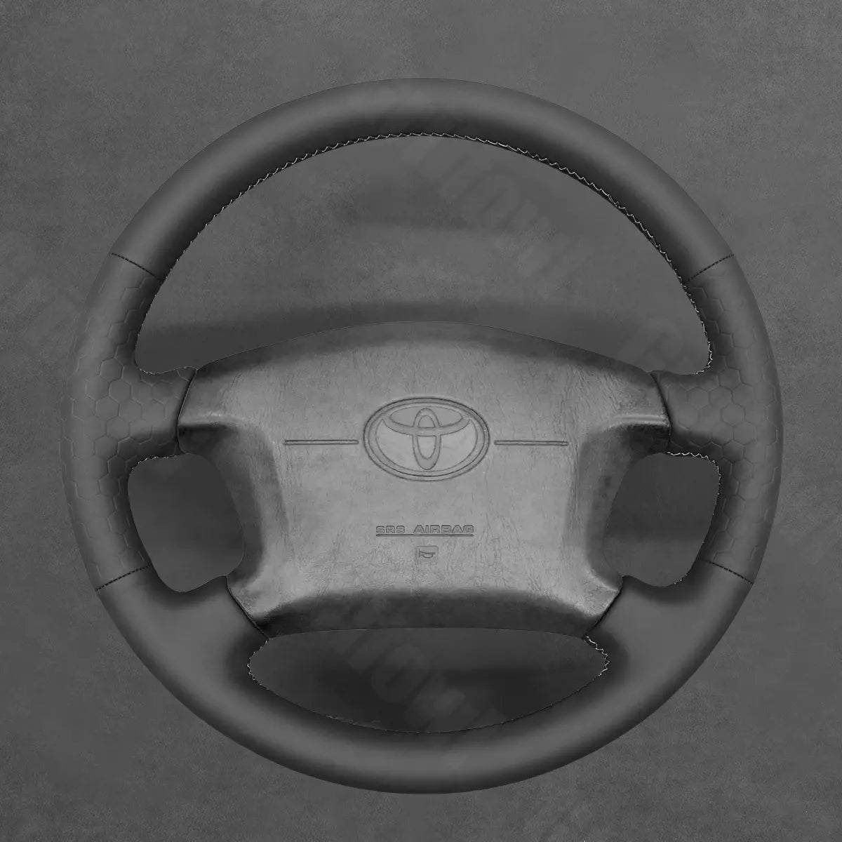 Griffowl Steering Wheel Cover for Toyota Camry Solara Sienna Corolla 4Runner 1999-2001. For refined interior upgrades using our wrap and stitch kit.