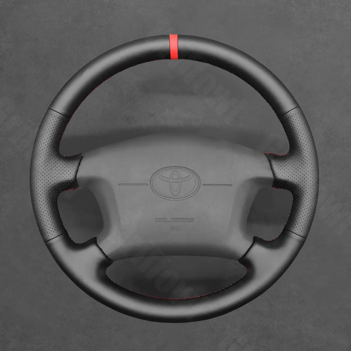 Griffowl Steering Wheel Cover for Toyota Camry Solara Sienna Corolla 4Runner 1999-2001. For refined interior upgrades using our wrap and stitch kit.