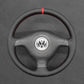 Griffowl Steering Wheel Cover for Tailored Coupe Volkswagen VW Cabrio Golf Mk4 Cabriolet 1998-2002. Hand-sewn DIY kit blends grip, function, and style inside.
