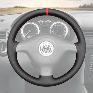 Griffowl Steering Wheel Cover for Tailored Coupe Volkswagen VW Cabrio Golf Mk4 Cabriolet 1998-2002. Hand-sewn DIY kit blends grip, function, and style inside.
