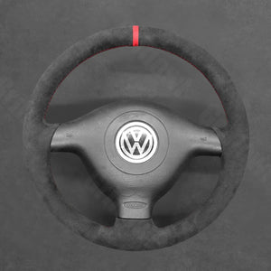 Griffowl Steering Wheel Cover for Tailored Coupe Volkswagen VW Cabrio Golf Mk4 Cabriolet 1998-2002. Hand-sewn DIY kit blends grip, function, and style inside.
