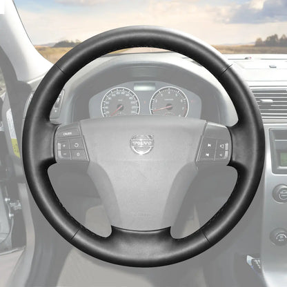 Griffowl Steering Wheel Cover for Tailored Coupe Volvo C70 C30 2006-2013. Perfect grip with our steering wheel wrap and custom interior touch.

