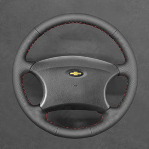 Griffowl Steering Wheel Cover for Upgrade Chevrolet Chevy Niva 2002-2009. Perfect grip with our steering wheel wrap and custom interior touch.
