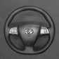 Griffowl Steering Wheel Cover for Upgrade Toyota Corolla RAV4 Auris Wish Vanguard Voxy Matrix 2010-2017. Perfect for enthusiasts seeking refined interior mods.