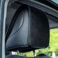 2PCS Universal Suede Headrest Covers with Custom Embroidery for Cars & Trucks